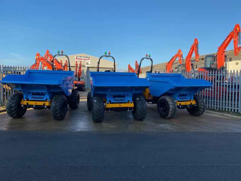 Thwaites 9 Tonne Dumpers fitted with Stage V engines - Harrington Builders
